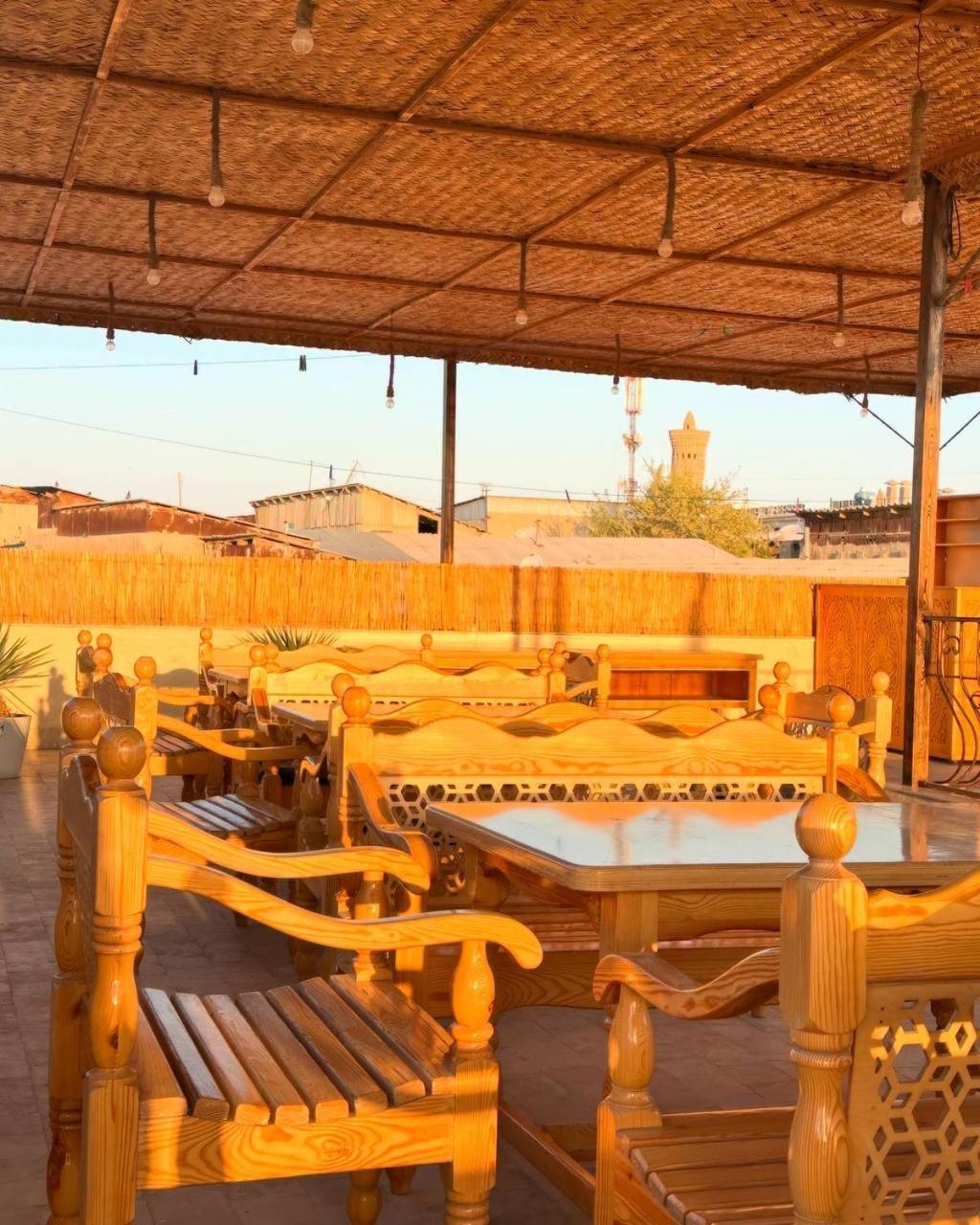 Hotel Saidkasim With A Terrace à Boukhara Extérieur photo